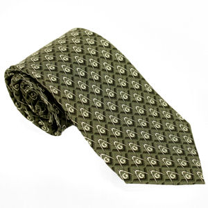 Masonic Silk Tie, Grey 2223
