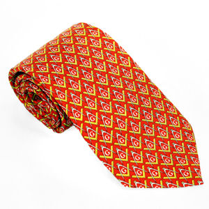Masonic Silk Tie, Red 2224