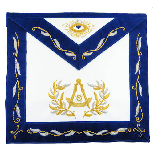 Past Master Apron Hand Embroidered 316