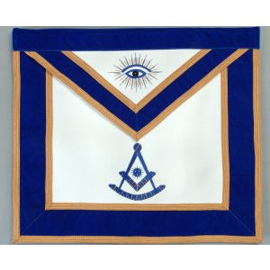 Past Master Apron Hand Embroidered 326