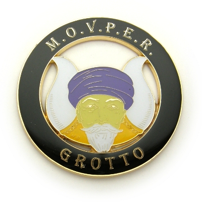 Grotto Auto Emblem Purple Mokanna AE-72