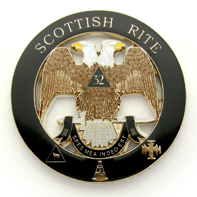 Scottish Rite Auto Emblem AE-58