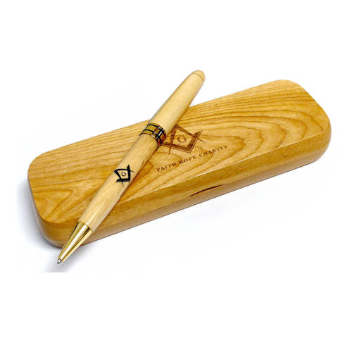 Masonic Wood Pen BP-203