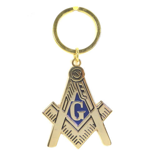 Masonic Key Tag, Gold MKC-18