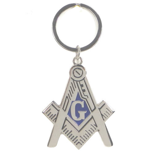 Masonic Key Tag, Silver MKC-19