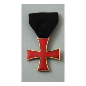Knight Templar Red Cross Jewel KT-131